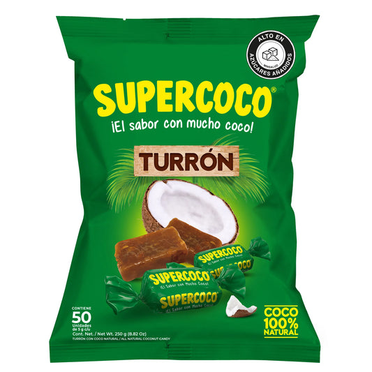 Supercoco Turron 50 unidades (250 gr)